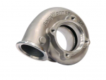 New 14961013020 BorgWarner Compressor Cover 72mm SX-E Style V-Band/Hose Outlet